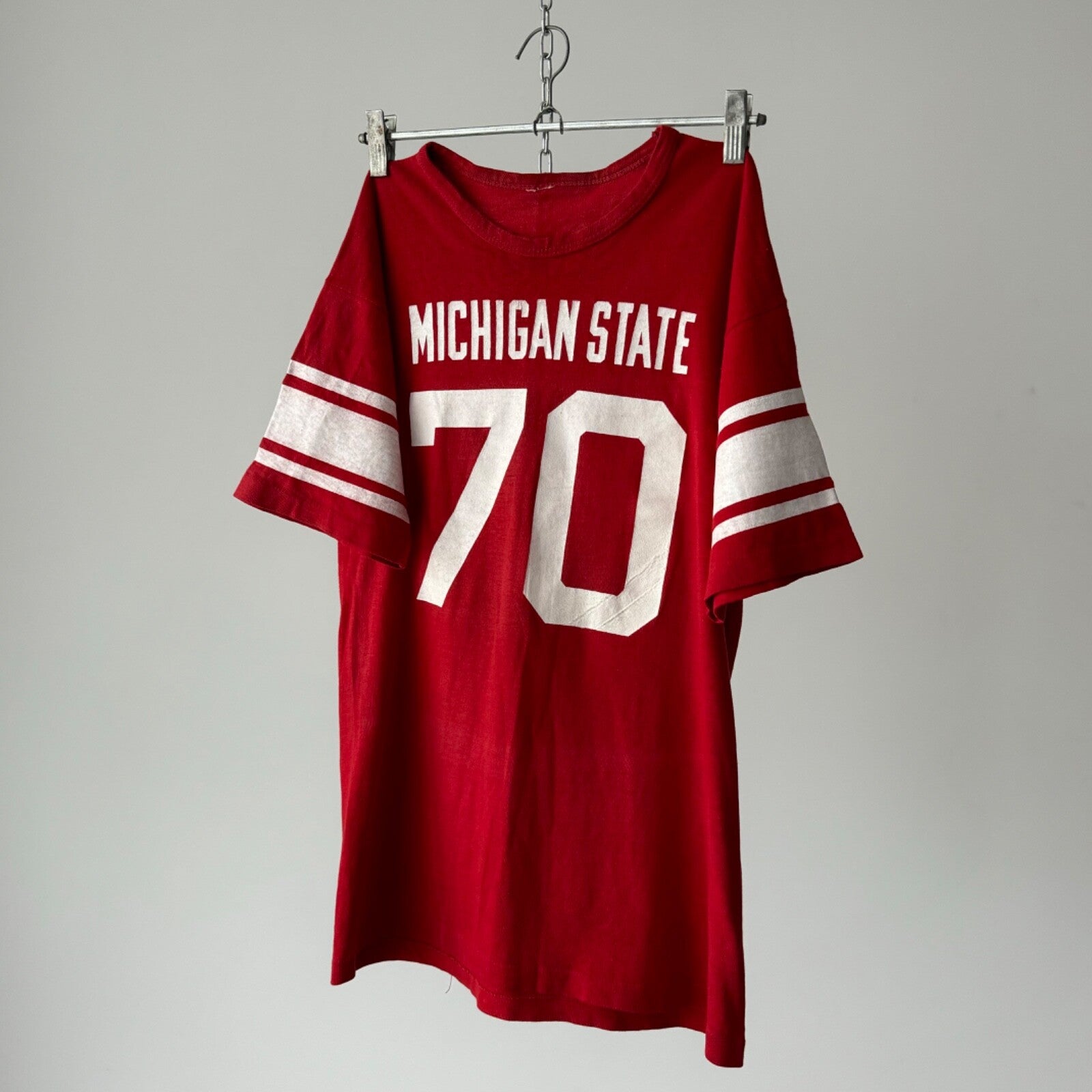 1970s NCAA 'Michigan State Spartans #70' Champion T-Shirt
