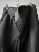 1950s European High Waisted Grey Slacks