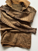 1930s German Thrashed Wool Knit Sweater
