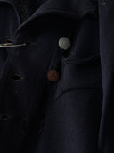 1930s German Thrashed Double Breasted Wool Cardigan