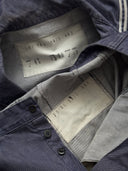 1970s French Marine Sailor Denim Suit