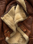 1970s England B3 Sheepskin Hooded Jacket
