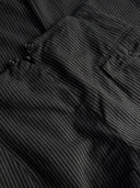 1940s European Work Pleated Striped Trousers