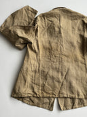 DEADSTOCK 1940s German 'Drillich' HBT Linen Work Jacket
