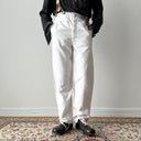 1950s European Work White Trousers