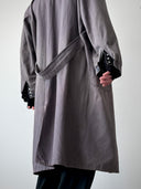 1980s German Work Atelier Faded Coat