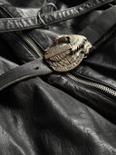 1990s Harley-Davidson Eagle Buckle Belt