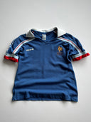 1986 Adidas Ventex France Home Soccer Jersey