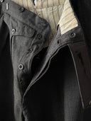 1950s European High Waisted Grey Slacks