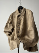 DEADSTOCK 1940s German 'Drillich' HBT Linen Work Jacket