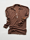 1930s German Thrashed Knit Jumper