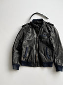 1960s USA Cafe Racer Motorcycle Leather Jacket