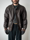 1980s England 'Cirrus' A2 Leather Jacket