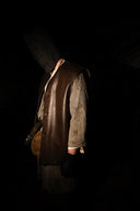 1940s European Leather Jerkin Vest