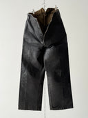 1940s WW2 Era European Army Motorcycle Leather Pants