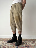 1950s German Hunting Plus Fours Corduroy Trousers