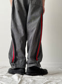 1960s French Work 'Hercules' Salt & Pepper Sanfor Trousers