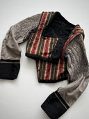 Antique Edwardian Women's Floral Blouse Corset