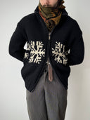 2000s Maharishi Heavy Knit Wool Cardigan