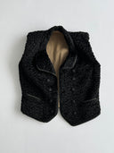 Antique Victorian Fur Heavy Gilet