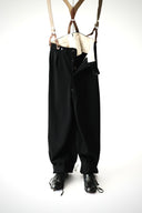 1950s European Tuxedo Wool Trousers