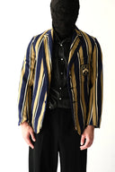 1930s British Striped Rowing Blazer