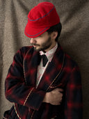 1940s England 'Gieves' Cricket Wool Hat