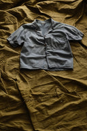 1970s European Work Hickory Shirt