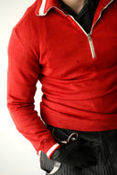 1960s Soviet Faded Sport Jumper