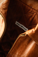 Issey Miyake Leather Jacket
