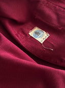 1970s Swiss Work Burgundy Faded Jacket