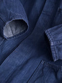 1980s German Workwear Indigo Denim Chore Jacket