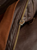 1940s German Motorcycle Leather Blouson Jacket