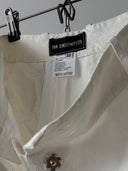 1990s Ann Demeulemeester White Pants