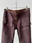 1970s Levi’s Cowboy Cowhide Suede Brown Pants