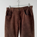 1970s Levi’s Cowboy Cowhide Suede Brown Pants