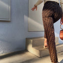 90s Fendi Women’s FF Zucca Monogram Pants
