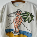 1980s Popeye the Sailor ‘Spinach’ Funny Cartoon T-Shirt