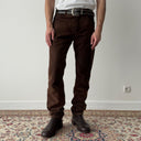 1970s Levi’s Cowboy Cowhide Suede Brown Pants