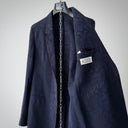 2011 Maison Margiela Blue Snake Pattern Blazer Jacket