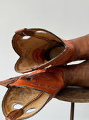 Justin Bent Rail 2659 Buckaroo USA Cowboy Leather Boots