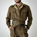 1950s Dutch Army ‘Medical Troops’ Wool Battledress Suit