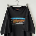 Y2K Vintage 2002 Harley Davidson ‘New Zealand’ Distressed Tee