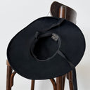 1940s Vintage ‘Croys Keys’ Women’s Black Wool Hat