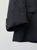 1960s Vintage Austrian Style Three Piece Black Suit