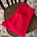 1960s Vintage Levi’s BIG E Red Jeans Pants Small Size