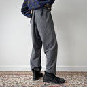 1950s French Workwear Buckle Back Trousers