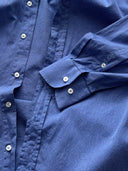 80s Katharine Hamnett London Blue Cotton Shirt