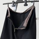 1940s German Women’s Wool Gabardine Striped Double Breasted Skirt Suit