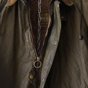 1970s Vintage Barbour Gamefair Waxed Jacket With Lined / Hooded